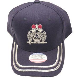 33rd Degree Mason Hat (Wings Down)
